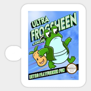 Frogsheen Box Homage Sticker